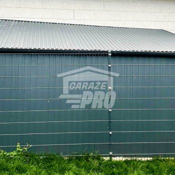 Ogłoszenie - Domek Ogrodowy Garaż  2x5 Brama dwuskrzydłowa + drzwi antracyt  spad w bok GP92 - 4 190,00 zł