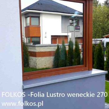 Ogłoszenie - Lustro weneckie T275 -folia wenecka na okna w mieszkaniu, widzisz nie będąc widzianym Warszawa -Folie weneckie na okna - 157,00 zł