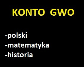 Ogłoszenie - Konto GWO - 80,00 zł