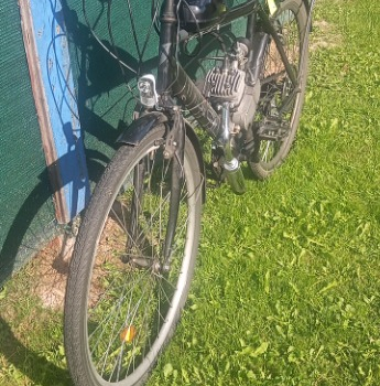 Ogłoszenie - Rower Indiana z silnikiem spalinowym 49cm - Podlaskie - 1 800,00 zł