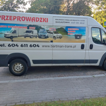 Ogłoszenie - Usługi Transportowe Przeprowadzki AutoWypożyczalnia BARTMAN - Pomorskie - 1,00 zł