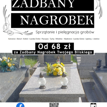 Ogłoszenie - Sprzątanie grobów - profesjonalna opieka nad grobami - Śląskie - 68,00 zł