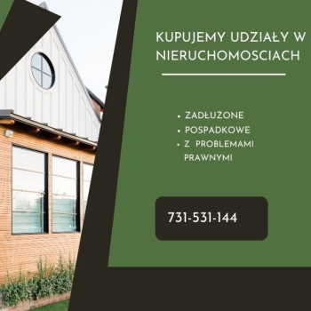 Ogłoszenie - KUPUJEMY SPORNE UDZIALY W NIERUCHOMOSCIACH - Mazowieckie - 10 000,00 zł