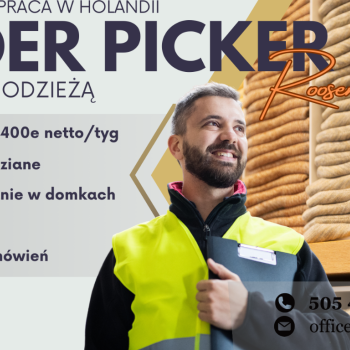 Ogłoszenie - Zbieranie zamówień - orderpicker/odzież w Holandii - Wrocław - 8 000,00 zł