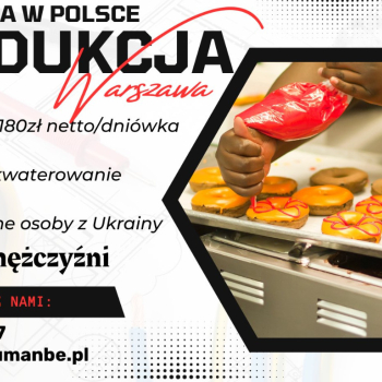Ogłoszenie - Pracownik produkcji - WARSZAWA - piekarnia - Wrocław - 4 000,00 zł