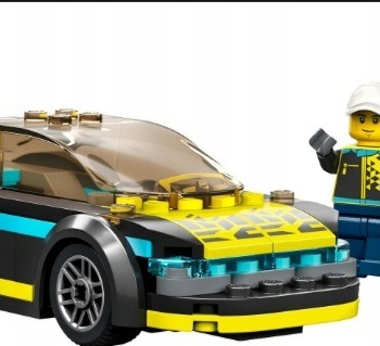 Ogłoszenie - LEGO City 16699418 LEGO City Elektryczny samochód sportowy Świetny prezent - 59,99 zł