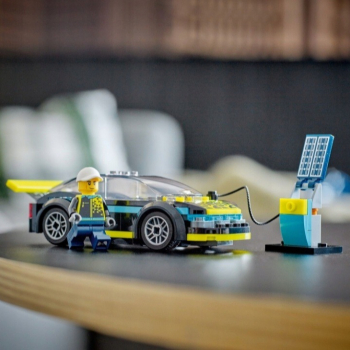 Ogłoszenie - LEGO City 16699418 LEGO City Elektryczny samochód sportowy Świetny prezent - 59,99 zł