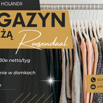 Ogłoszenie - Zbieranie zamówień - orderpicker/odzież w Holandii - PARY - Dolnośląskie - 8 500,00 zł