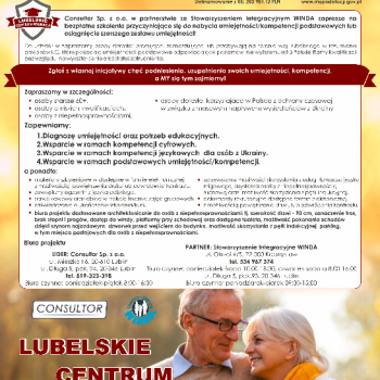 Ogłoszenie - Udział w Projekcie - Lublin