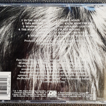 Ogłoszenie - Polecam 1 Najlepszy Album PHIL COLLINS-a -Album Face Value CD - Śląskie - 43,00 zł