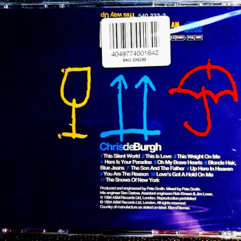 Ogłoszenie - Polecam Wspaniały Album CD CHRIS de BURGH This Way Up CD ! - 42,50 zł