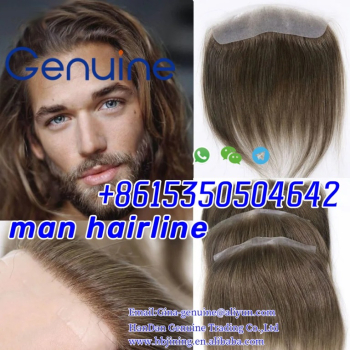 Ogłoszenie - Male 100% Human Hair wig Homme Hair Prosthesis whatsapp+8615350504642