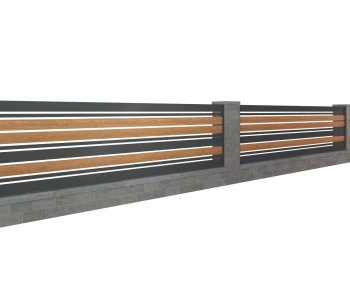Ogłoszenie - PROFIL ALUMINIOWY drewnopodobny 80X20mm ogrodzenie / balustrada /panel - Śląskie - 57,00 zł