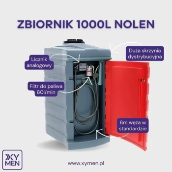 Ogłoszenie - Zbiornik na olej napędowy diesel 1000l dwupłaszczowy - Zagranica - 4 920,00 zł