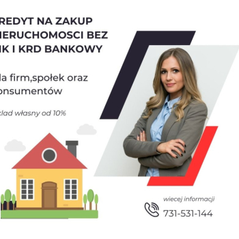 Ogłoszenie - KREDYT HIPOTECZNY BANKOWY BEZ BIK I KRD/ZAKUP/BUDOWA NIERUCHOMOSCI - Mazowieckie - 100,00 zł