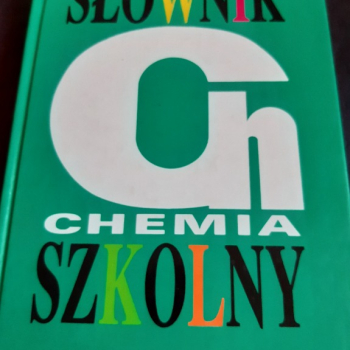 Ogłoszenie - Słownik szkolny Chemia - 5,00 zł