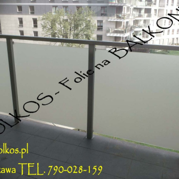 Ogłoszenie - Oklejamy balkony w Warszawie -Folie na szklane balustrady balkonowe **FOLIA NA BALKON Warszawa **Oklejanie - Mazowieckie - 130,00 zł