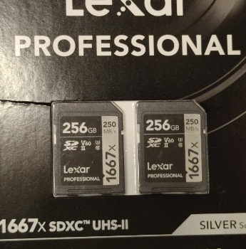 Ogłoszenie - Lexar Professional 2-pak 2x256 GB 250/120 MB/s 4K - Mazowieckie - 930,00 zł