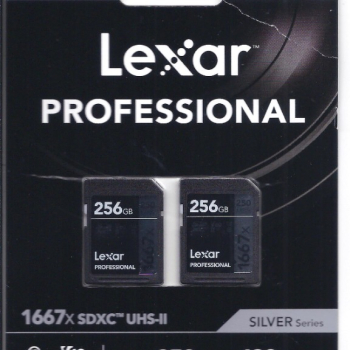 Ogłoszenie - Lexar Professional 2-pak 2x256 GB 250/120 MB/s 4K - Wola - 930,00 zł