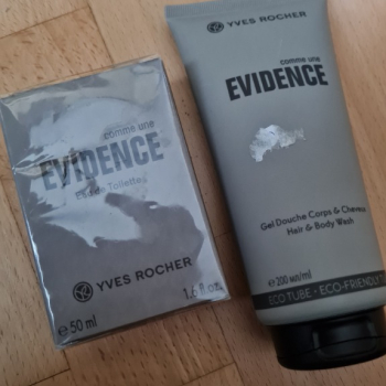 Ogłoszenie - Męska woda toaletowa EVIDENCE 50ML szampon-żel gratis Yves Rocher - 100,00 zł