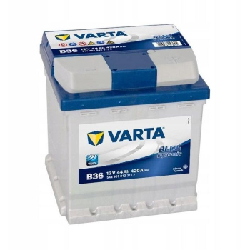 Ogłoszenie - Akumulator VARTA Blue Dynamic B36 44Ah 420A EN kostka - Wesoła - 280,00 zł