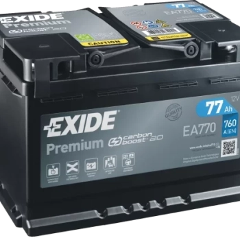 Ogłoszenie - Akumulator Exide Premium 77Ah 760A PRAWY PLUS - Włochy - 430,00 zł