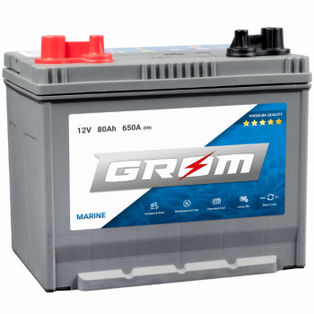 Ogłoszenie - Akumulator GROM MARINE 80Ah 650A M31-DC - Targówek - 490,00 zł