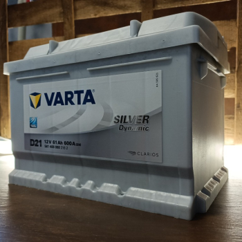 Ogłoszenie - Akumulator VARTA Silver Dynamic D21 61Ah 600A EN - Bemowo - 350,00 zł