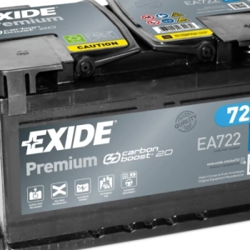 Ogłoszenie - Akumulator Exide Premium 72Ah 720A PRAWY PLUS - Mazowieckie - 400,00 zł