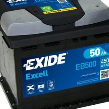 Ogłoszenie - Akumulator Exide Excell 50Ah 450A EN PRAWY PLUS - 280,00 zł