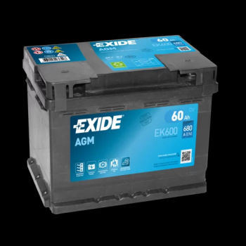 Ogłoszenie - Akumulator EXIDE AGM START&STOP EK600 60Ah 680A - 550,00 zł