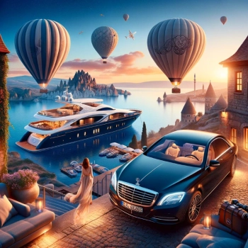 Ogłoszenie - Turcja VIP jacht, balon a może prywatny trip Maybachem - tylko z aplikacją Turecka Przygoda - Mazowieckie