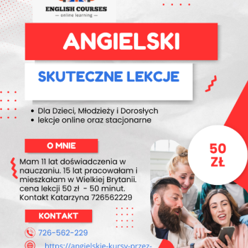 Ogłoszenie - Angielskie przez Skype - Wielkopolskie - 50,00 zł
