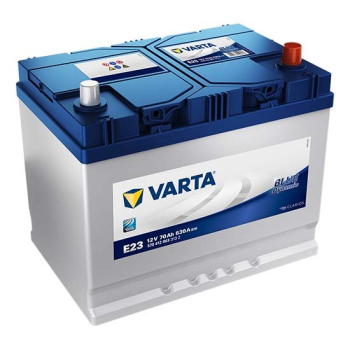 Ogłoszenie - Akumulator VARTA Blue Dynamic E23 70Ah 630A EN P+ Japan - Mazowieckie - 420,00 zł