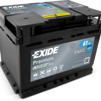 Ogłoszenie - Akumulator Exide Premium 61Ah 600A PRAWY PLUS - Mazowieckie - 340,00 zł