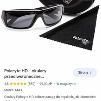 Ogłoszenie - Sprzedam okulary polaryzacyjne - Ciechanów - 50,00 zł