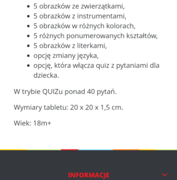 Ogłoszenie - Sprzedam tablet SMILY PLAY - Mazowieckie - 35,00 zł