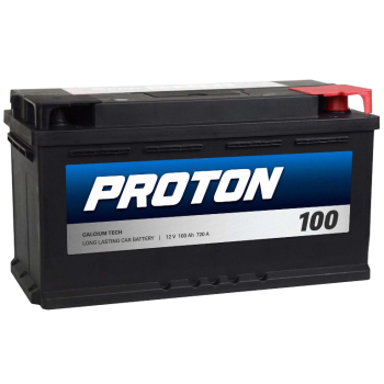 Ogłoszenie - Akumulator PROTON 100Ah 720A EN PRAWY PLUS - Otwock - 319,00 zł