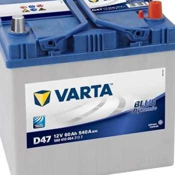 Ogłoszenie - Akumulator VARTA Blue Dynamic D47 60Ah 540A EN P+ Japan - 370,00 zł