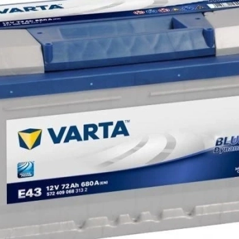 Ogłoszenie - Akumulator VARTA Blue Dynamic E43 72Ah 680A EN - Mazowieckie - 400,00 zł