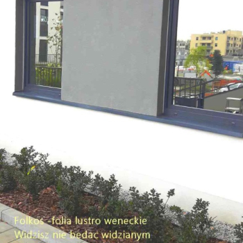 Ogłoszenie - Folia wenecka na okno w mieszkaniu - sposób na zaglądanie do mieszkania- Widzisz nie będąc widzianym - Mazowieckie - 187,00 zł