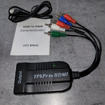 Ogłoszenie - Konwerter zgodny z RCA na HDMI  Component 5 RCA YPb - 70,00 zł