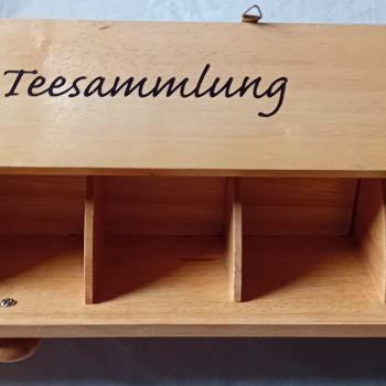 Ogłoszenie - Drewniane zawieszane pudełko na herbatę Meine Kleine Teesammlung. - Wielkopolskie - 55,00 zł