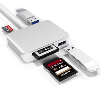 Ogłoszenie - Adapter czytnik kart iPhone iPod Lightning  SD TF - Śląskie - 40,00 zł