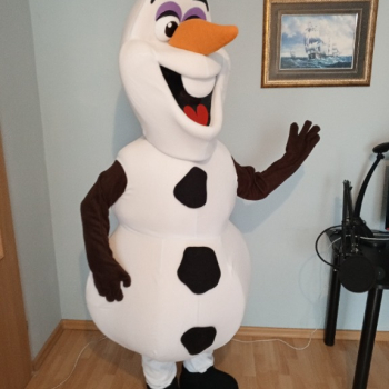 Ogłoszenie - Kostium maskotki Olaf, strój reklamowy chodzący Bałwan Olaf NOWY - 2 900,00 zł