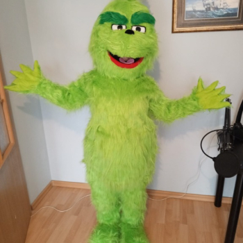 Ogłoszenie - Chodząca maskotka Grinch kostium reklamowy chodzący Grincz - 2 800,00 zł