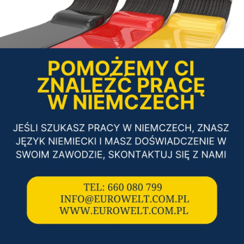 Ogłoszenie - Niemcy Stolarz/ Monter ekspozycji meblowych - Małopolskie