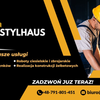Ogłoszenie - Usługi remontowo-budowlane - Małopolskie