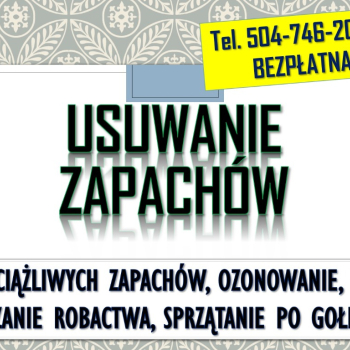 Ogłoszenie - Usuwanie zapachu papierosów, Wrocław, tel. 504-746-203, z mieszkania, stęchlizny, usługi ozonowania, cena - Dolnośląskie