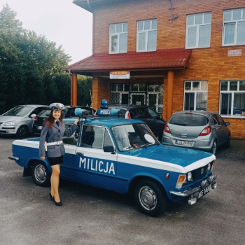 Ogłoszenie - Radiowóz Milicja Fiat 125p zabytek 1988 - Lubelskie